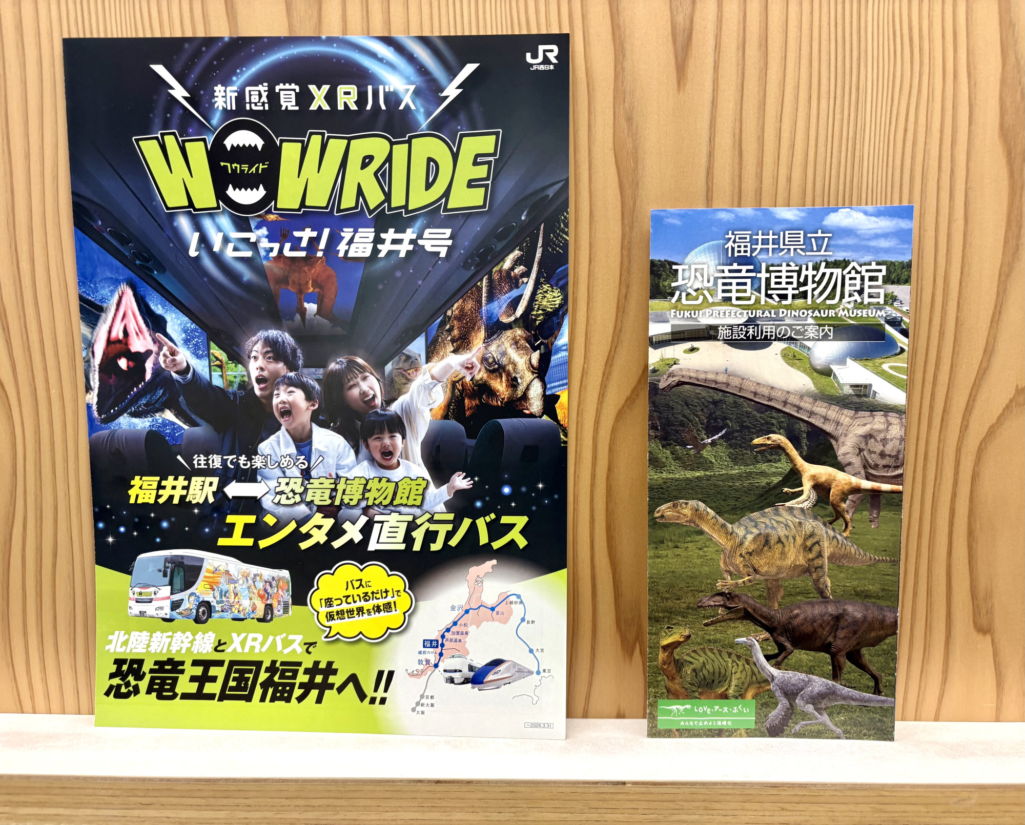 この機会に恐竜博物館も訪れてみましょう！